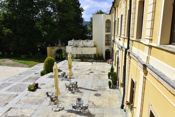 Zamek Międzylesie w Kotlinie Kłodzkiej na Dolnym Śląsku © Albin Marciniak