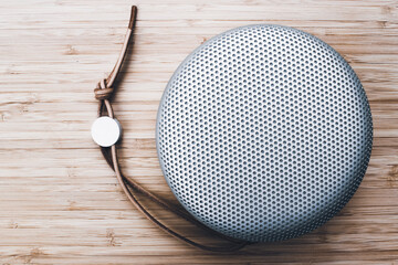 Speaker on a Table