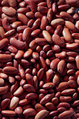 Macro shot of red kidney beans