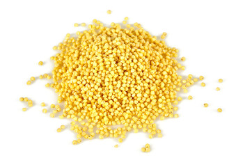 millet isolated on white