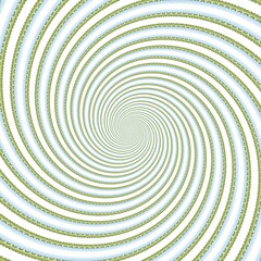 Green blue spiral background for wallpapers