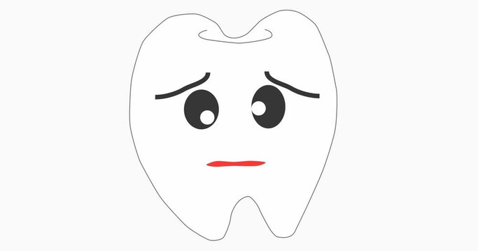 歯の危険を感じるイメージ素材