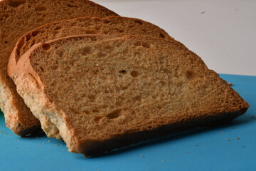 Crunchy Rusk or Toast for healthy life.