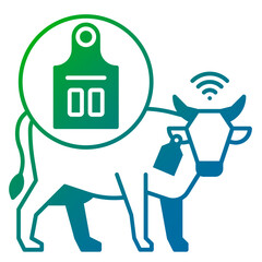 livestock Internet of things icon