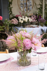 Bridal, wedding, Baby shower party settings decoration