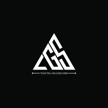 LGS letter logo creative design. LGS unique design
