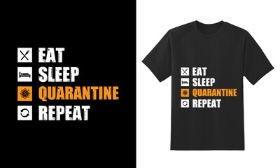 Eat sleep quarantine reapeat