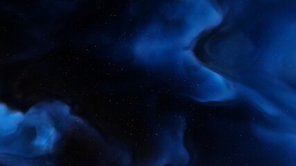 nebula gas cloud in deep outer space