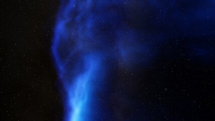 nebula gas cloud in deep outer space