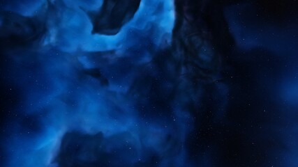 nebula gas cloud in deep outer space