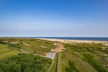 Naklejka premium Norderney Luftbild