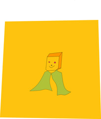 A character vector that can be used as wallpaper