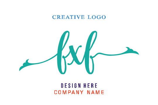 FXF lettering logo is simple, easy to understand and authoritative