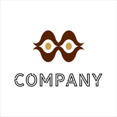 Logo design that can be customized with the company name according to your needs
