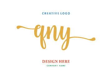 QNY lettering logo is simple, easy to understand and authoritative