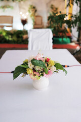 wedding table decoration