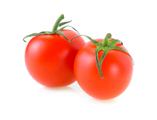 tomato isolated on white background.