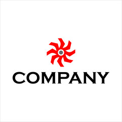 Obraz premium Logo design that can be customized with the company name according to your needs 