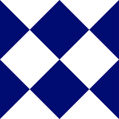 Seamless dark blue diamond pattern. On white background. Abstract illustration flat art design. Vector EPS10.