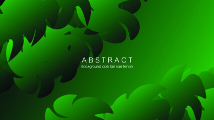 Green abstract background, graphic, Minimal Texture, cover design, flyer template, banner