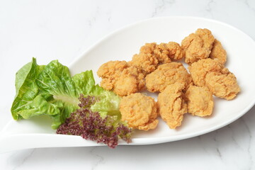 Fried chicken popcorn 