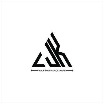 LJK letter logo creative design. LJK unique design
