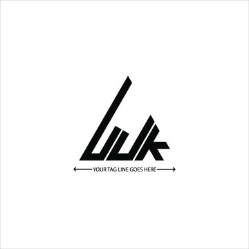 LJK letter logo creative design. LJK unique design
