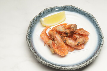 Fried shrimps