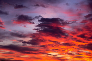 夕焼け雲6