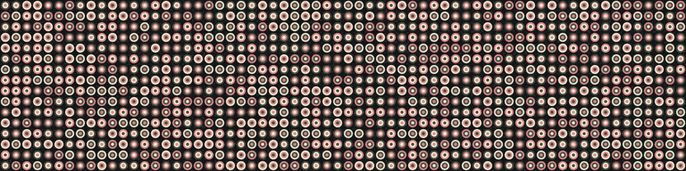 Abstract Geometric Pattern generative computational art illustration
