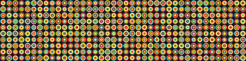 Abstract Geometric Pattern generative computational art illustration