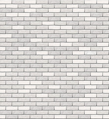 Seamless brick wall texture pattern, vector illustration