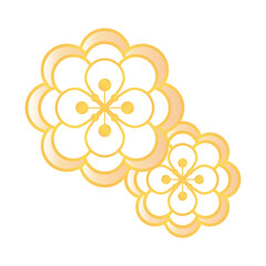 flowers ornament and decoration