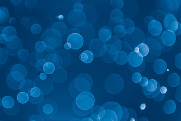 Blue bokeh background, Blur background