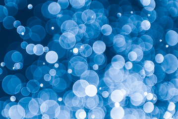 Blue bokeh background, Blur background