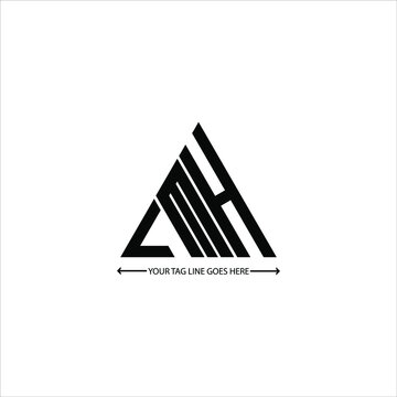 LMH letter logo creative design. LMH unique design
