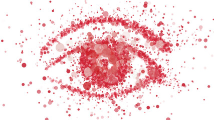 Eye created with Circle Particles. Best suited for futuristic corporate use.
