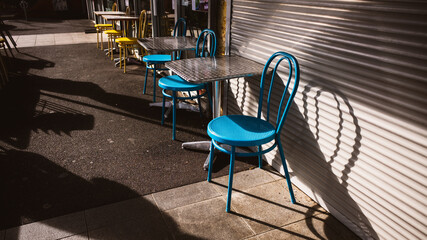 chairs and tables
