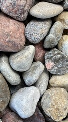 rocky garden stone of various shapes and colors