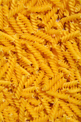 Ucooked fusilli