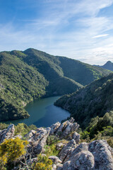Obraz na płótnie Canvas discovery of the island of beauty in southern Corsica, France