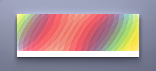 Abstract wavy background with dynamic effect. Modern screen design for mobile app and web. 3d vector illustration for brochure, banner, flyer or presentation.