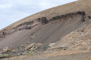 Landscape detail at Lanzarote