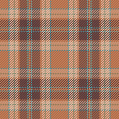 Seamless pattern of scottish tartan plaid. Repeatable background with check fabric texture. Vector backdrop striped textile print.