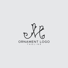 professional and minimal elegant abstract ornament logo