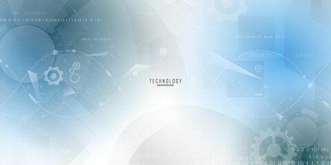Abstract background poster with dynamic. technology network Vector illustration.