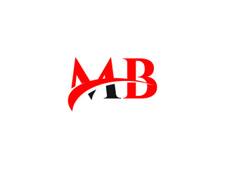 MB Letter Initial Logo Design Template