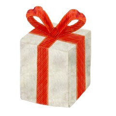 赤いリボンのプレゼント