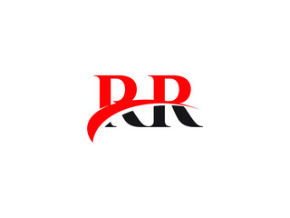RR Letter Initial Logo Design Template
