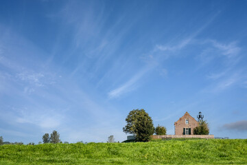 Obraz premium UNESCO, Schokland, Noordoostpolder, Flevoland Province, The Netherlands